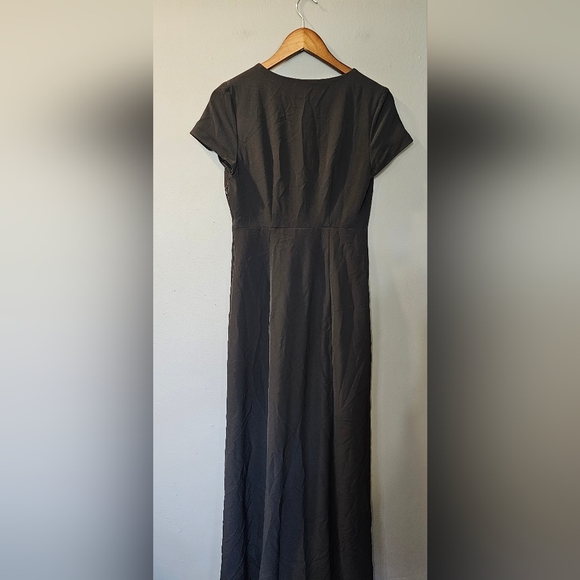 Show Me Your MuMu Geneva Black Maxi Dress Womens Size M - Picture 3 of 5